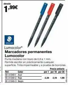 Staples Kalamazoo Marcadores permanentes oferta