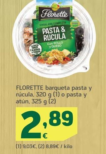 HiperDino Ensalada de pasta florette oferta