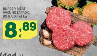 HiperDino Hamburguesas de vacuno oferta