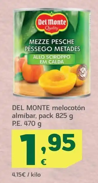 HiperDino Melocotón en almíbar del monte oferta