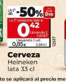 Maxi Dia Cerveza heineken oferta