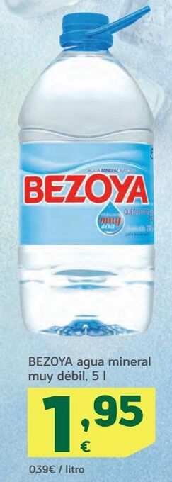 HiperDino Agua bezoya oferta