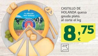 HiperDino Queso gouda castillo de holanda oferta