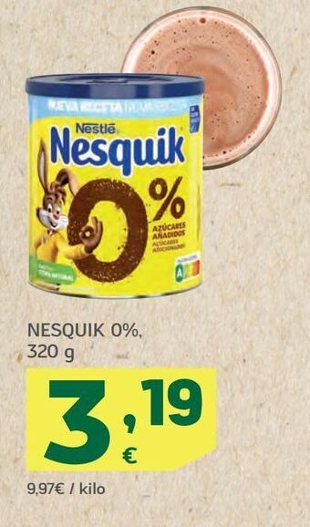 HiperDino Cacao soluble nesquik oferta