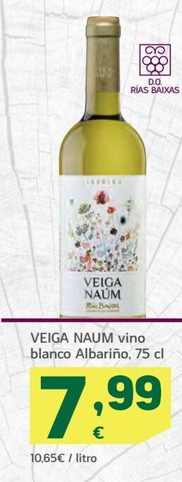 HiperDino Vino blanco oferta