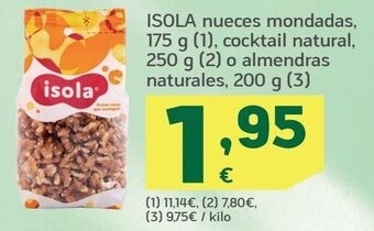 HiperDino Frutos secos isola oferta