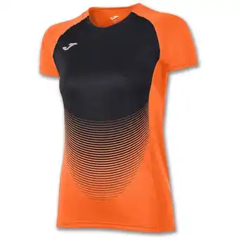 Joma Camiseta manga corta mujer elite vi naranja negro oferta