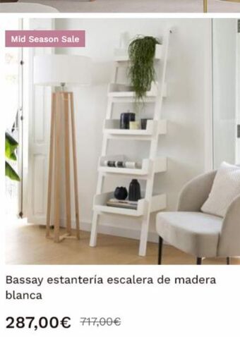 Banak Importa Escalera de madera oferta