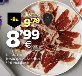 BM Supermercados Jamón ibérico de bellota oferta