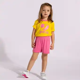 Joma Set niña love j amarillo rosa oferta