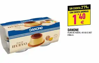 BM Supermercados Flan de huevo danone oferta