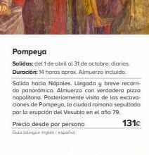 Viajes El Corte Inglés Pizza abril oferta