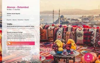 Viajes El Corte Inglés Atenas - estambul 8 días. 7 noches salidas desde españa diarias. españa > atenas > estambul > españa 1.125€ precio desde oferta