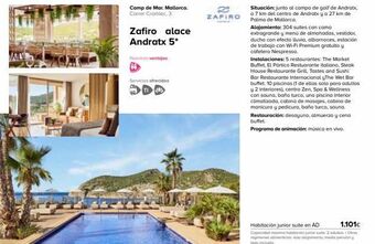Viajes El Corte Inglés Camp de mar. mallorca. carrer cromlec, 3.  zafiro alace andratx 5*  nuestras ventajas  servicios ofrecidos  zafiro  situación oferta