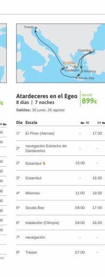 Viajes El Corte Inglés Navegación dia oferta