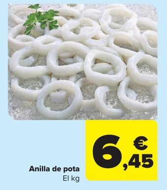 Carrefour Anilla de pota El kg oferta