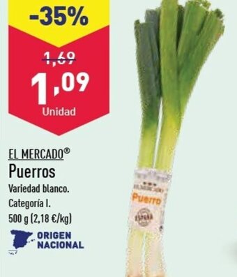 ALDI EL MERCADOⓇ Puerros oferta