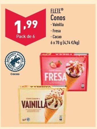 ALDI FLETEⓇ Conos oferta