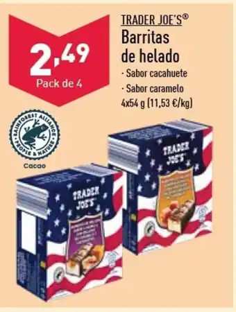 ALDI TRADER JOE'S® Barritas de helado oferta