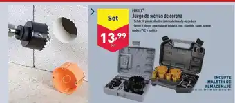 ALDI FERREXⓇ Juego de sierras de corona oferta