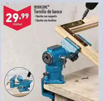 ALDI WORKZONE® Tornillo de banco oferta