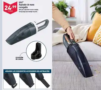 ALDI QUIGGⓇ Aspirador de mano Recargable oferta