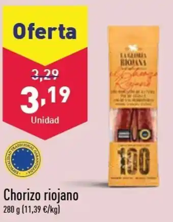 ALDI Chorizo riojano 280 g oferta