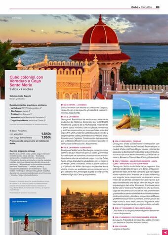 Viajes El Corte Inglés Cienfuegos cuba colonial con varadero o cayo santa maría 9 días • 7 noches salidas desde españa martes y sábados estableci oferta
