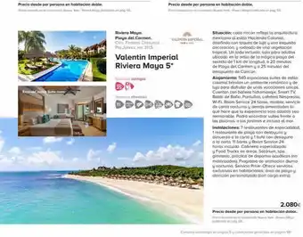 Viajes El Corte Inglés Precio desde por persona en habitación doble. precio bancombinado nueva york-riviera maya pubicado en prig 55 emerald junio oferta