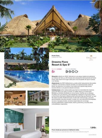 Viajes El Corte Inglés Infogratia infografia infografia infografia punta cana. cabeza de toro dreams flora resort & spa 5* nuestras ventajas s oferta
