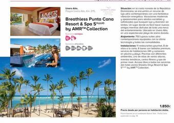 Viajes El Corte Inglés Uvero alto. playas uvero alto, km. 275. servicios ofrecidos tijd breathless punta cana resort & spa 5*lujo by amr™ collec oferta