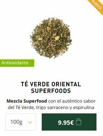 Tea Shop Té verde oferta