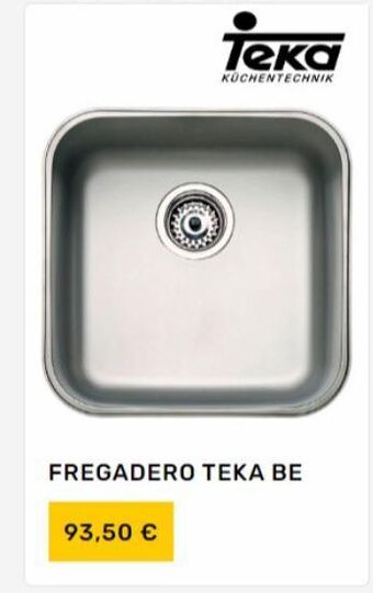 Ideal Bricolaje Fregadero teka oferta