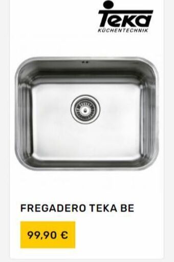 Ideal Bricolaje Fregadero teka oferta