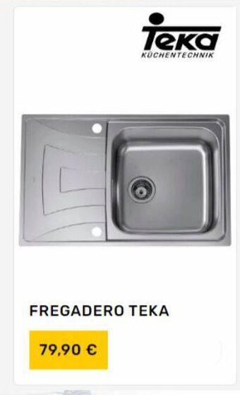 Ideal Bricolaje Fregadero teka oferta
