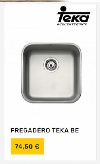 Ideal Bricolaje Fregadero teka oferta