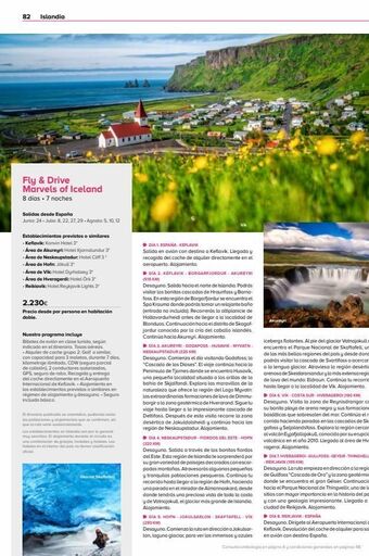 Viajes El Corte Inglés 82 islandia fly & drive marvels of iceland 8 días. 7 noches salidas desde españa junio: 24 - julio: 8, 22, 27, 29-agosto: oferta