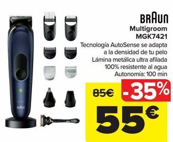 Carrefour Braun multigroom mgk7421 oferta