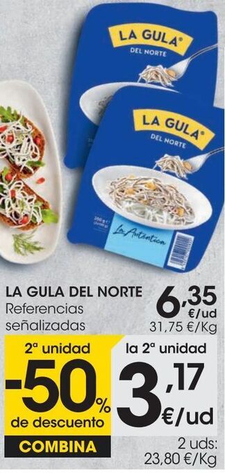 Eroski La gula del norte gula fresca 200 g oferta
