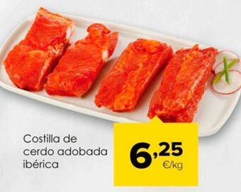 Autoservicios Familia Costilla de cerdo adobada iberica oferta