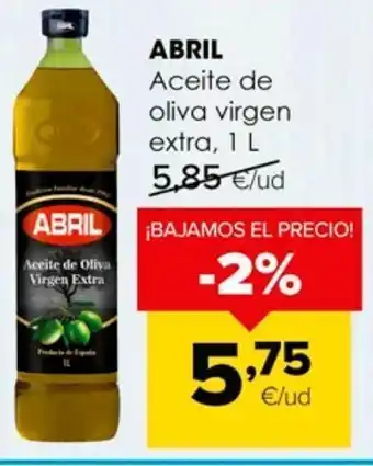 Autoservicios Familia Aceite de oliva virgen extra abril oferta