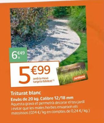 Jardiland Jardín oferta