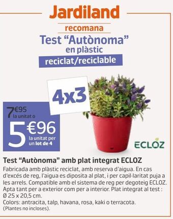 Jardiland Macetas oferta