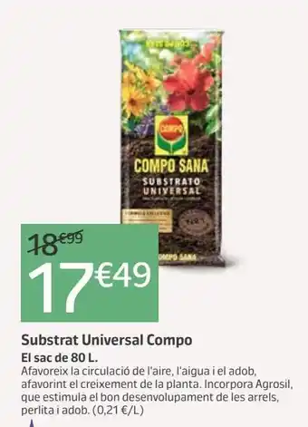 Jardiland Sustrato universal compo oferta