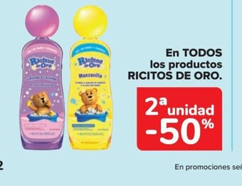 Carrefour EN TODOS los productos RICITOS DE ORO. oferta