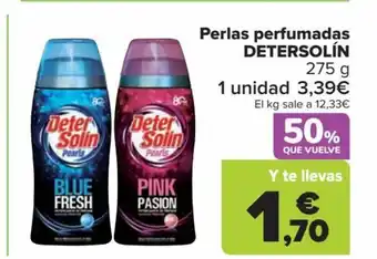 Carrefour Perlas perfumadas DETERSOLÍN 275g oferta