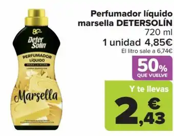 Carrefour Perfumador líquido marsella DETERSOLÍN 720ml oferta
