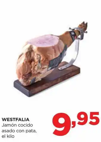 Alimerka Jamón cocido asado con pata oferta