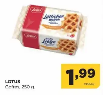 Alimerka Gofres lotus oferta