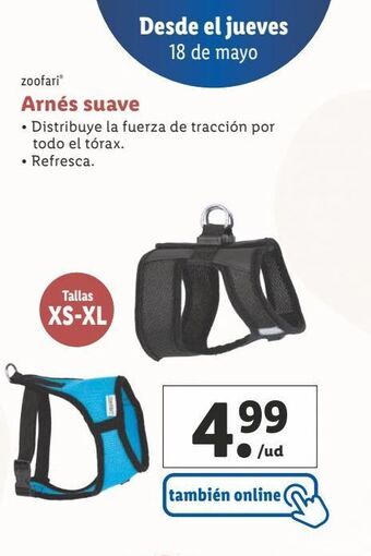 Lidl Arnés para perros oferta